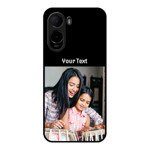 Xiaomi Redmi A7 Pro Custom Glass Phone Case - Photo With Name Design Xiaomi Redmi A7 Pro Custom Glass Phone Case - Photo With Name Design