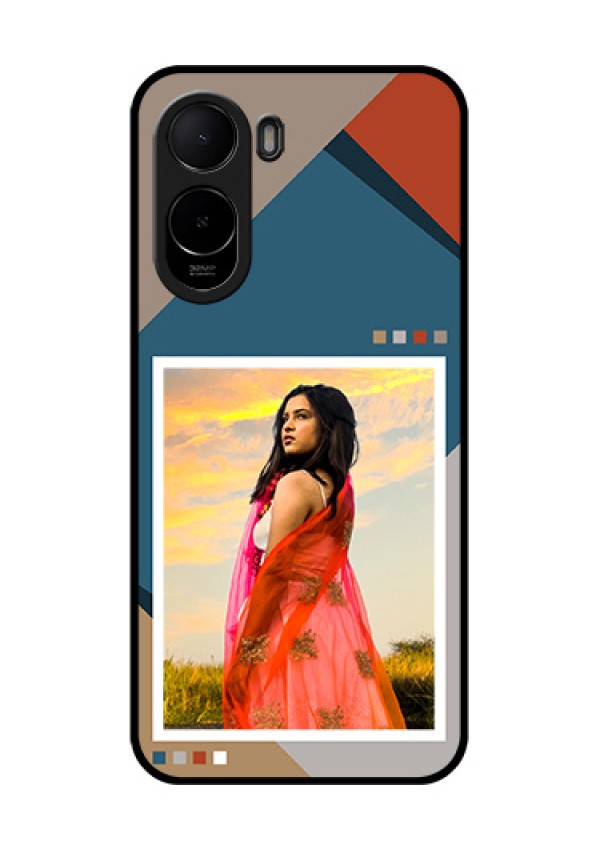 Xiaomi Redmi A7 Pro Custom Glass Phone Case - Retro Color Pallet Design