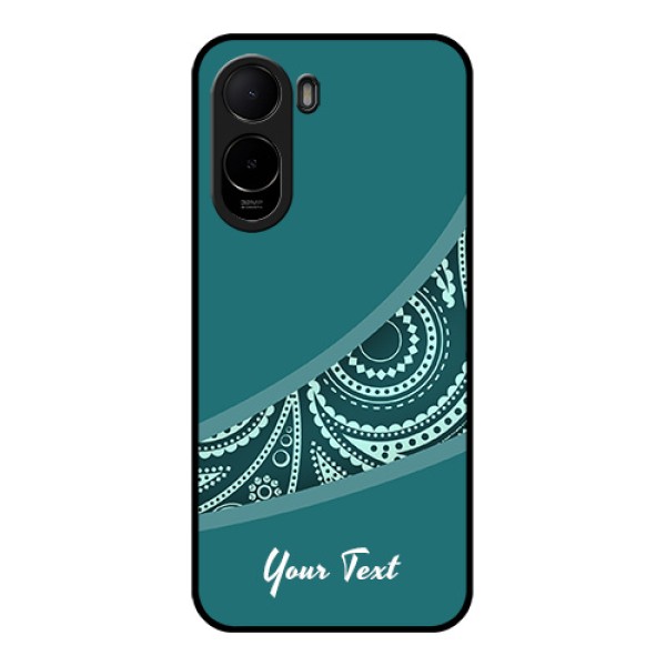 Xiaomi Redmi A7 Pro Custom Glass Phone Case - Semi Visible Floral Design Xiaomi Redmi A7 Pro Custom Glass Phone Case - Semi Visible Floral Design