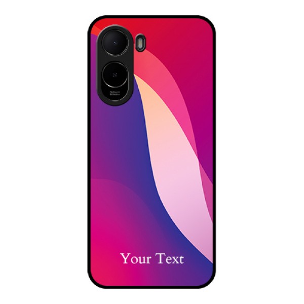 Xiaomi Redmi A7 Pro Custom Glass Phone Case - Digital Abstract Overlap Design Xiaomi Redmi A7 Pro Custom Glass Phone Case - Digital Abstract Overlap Design