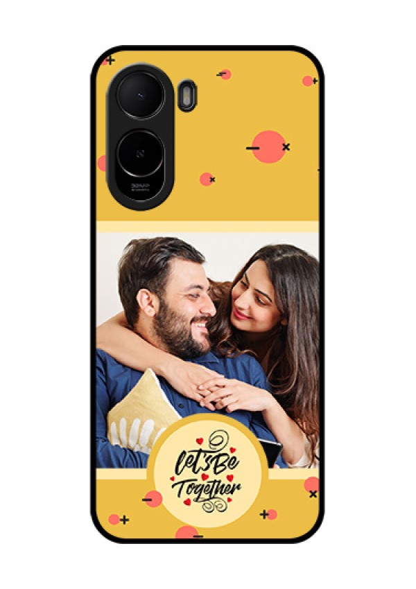 Xiaomi Redmi A7 Pro Custom Glass Phone Case - Lets Be Together Design