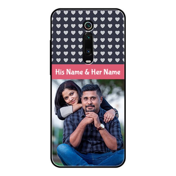 Redmi K20 Pro Custom Glass Mobile Case  - Love Symbols Design
