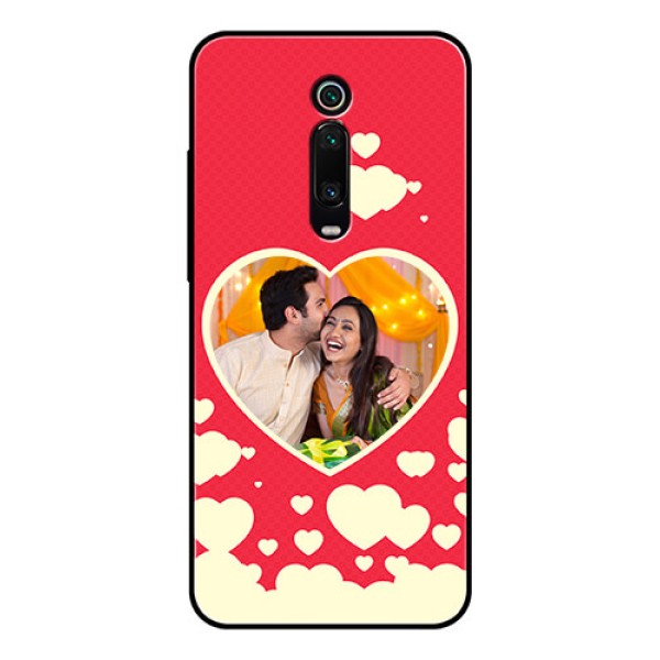 Redmi K20 Pro Custom Glass Mobile Case - Love Symbols Phone Cover Design Redmi K20 Pro Custom Glass Mobile Case - Love Symbols Phone Cover Design