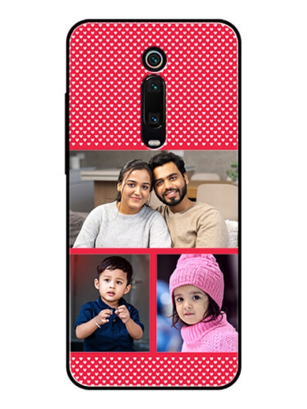 Custom Redmi K20 Pro Personalized Glass Phone Case  - Bulk Pic Upload Design