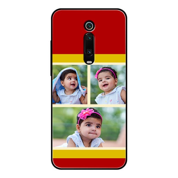 Redmi K20 Pro Custom Glass Mobile Case - Multiple Pic Upload Design Redmi K20 Pro Custom Glass Mobile Case - Multiple Pic Upload Design