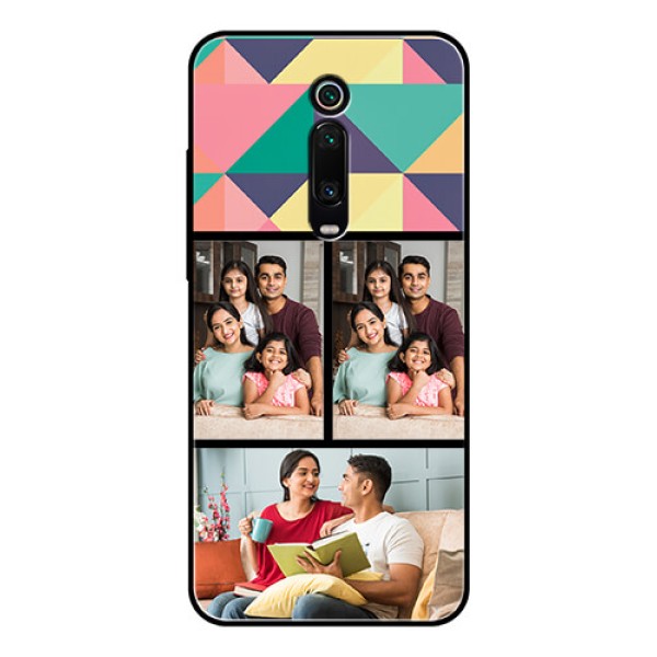 Redmi K20 Pro Custom Glass Phone Case  - Bulk Pic Upload Design