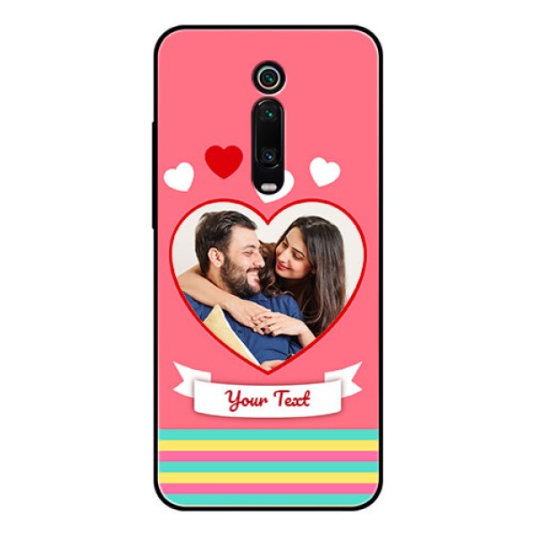 Redmi K20 Pro Photo Printing on Glass Case - Love Doodle Design Redmi K20 Pro Photo Printing on Glass Case - Love Doodle Design