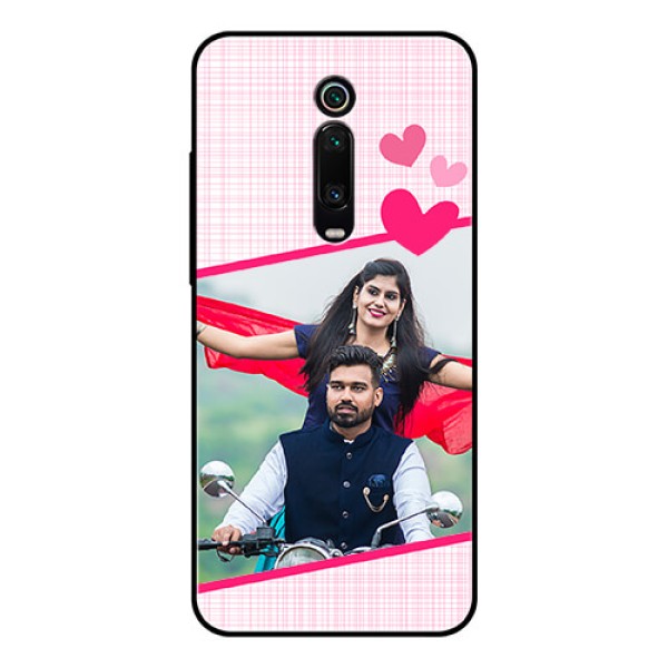 Redmi K20 Pro Custom Glass Phone Case - Love Shape Heart Design Redmi K20 Pro Custom Glass Phone Case - Love Shape Heart Design