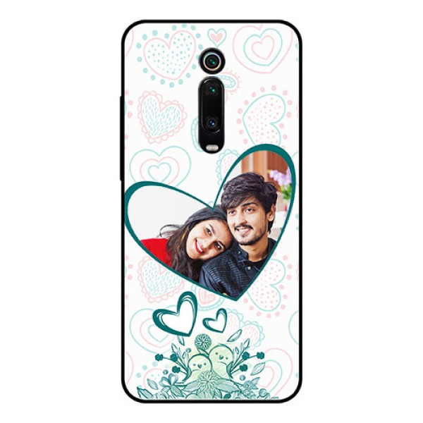 Redmi K20 Pro Photo Printing on Glass Case - Premium Couple Design Redmi K20 Pro Photo Printing on Glass Case - Premium Couple Design