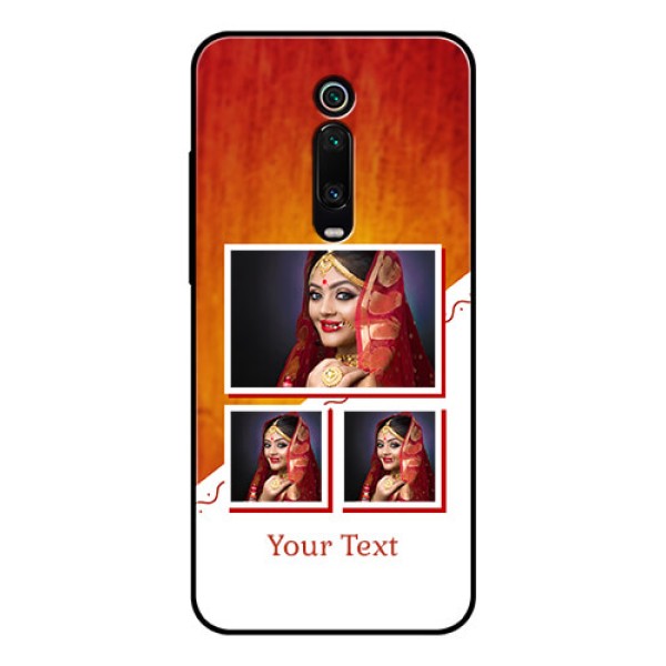 Redmi K20 Pro Custom Glass Phone Case  - Wedding Memories Design  