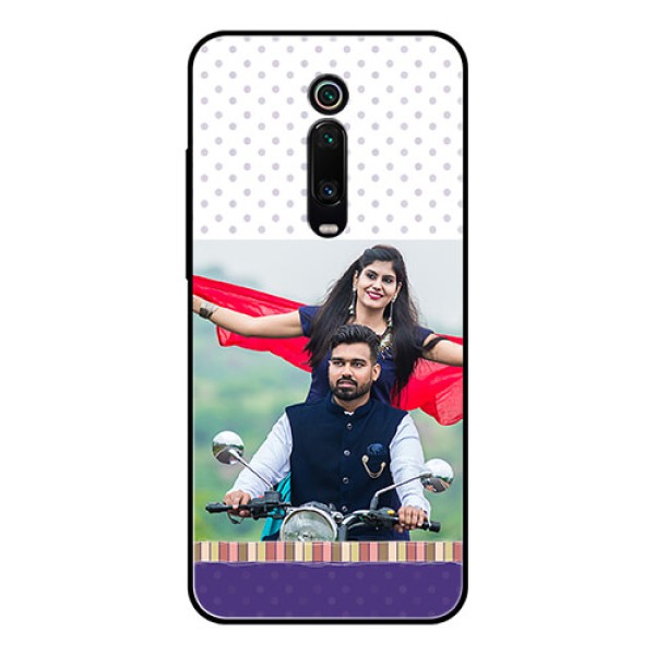 Redmi K20 Pro Photo Printing on Glass Case  - Cute Family Design