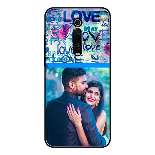 Redmi K20 Pro Custom Glass Mobile Case  - Colorful Love Design