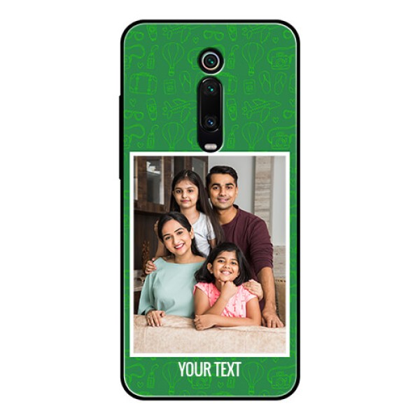 Redmi K20 Pro Personalized Glass Phone Case  - Picture Upload Design