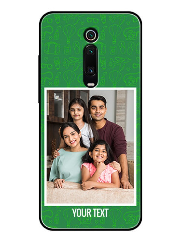 Custom Redmi K20 Pro Personalized Glass Phone Case  - Picture Upload Design