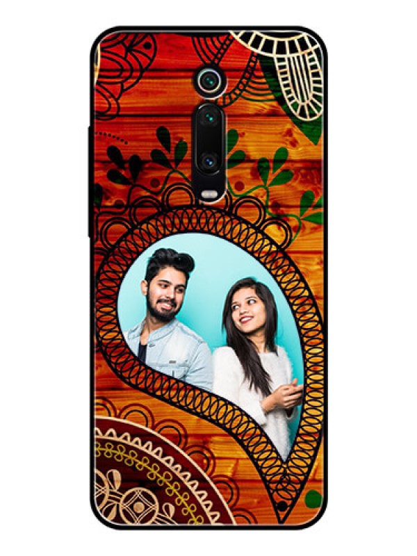 Custom Redmi K20 Pro Personalized Glass Phone Case  - Abstract Colorful Design