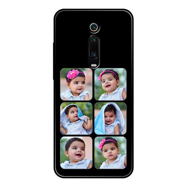 Redmi K20 Pro Photo Printing on Glass Case - Multiple Pictures Design Redmi K20 Pro Photo Printing on Glass Case - Multiple Pictures Design