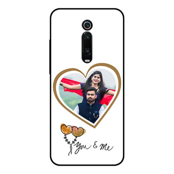 Redmi K20 Pro Custom Glass Mobile Case  - You & Me Design