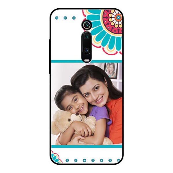 Redmi K20 Pro Custom Glass Phone Case  - Flower Design