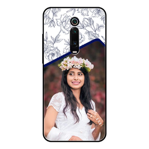 Redmi K20 Pro Personalized Glass Phone Case - Premium Floral Design Redmi K20 Pro Personalized Glass Phone Case - Premium Floral Design