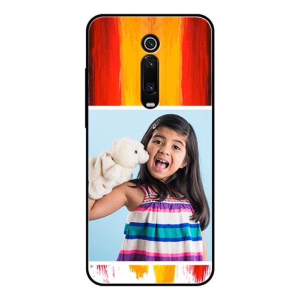 Redmi K20 Pro Personalized Glass Phone Case  - Multi Color Design