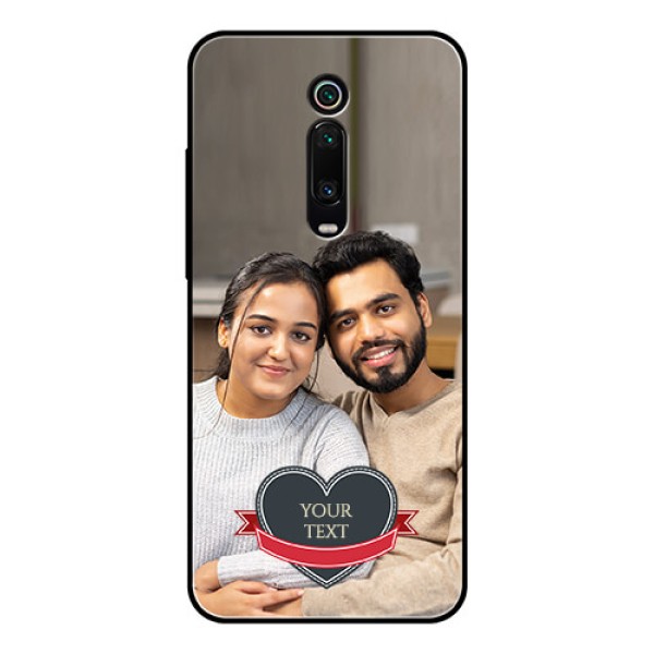 Redmi K20 Pro Custom Glass Phone Case - Just Married Couple Design Redmi K20 Pro Custom Glass Phone Case - Just Married Couple Design