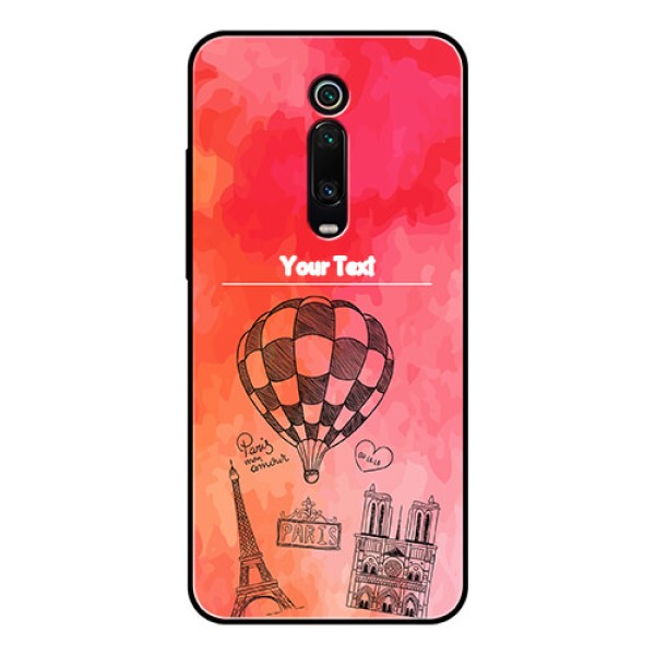 Redmi K20 Pro Custom Glass Phone Case  - Paris Theme Design