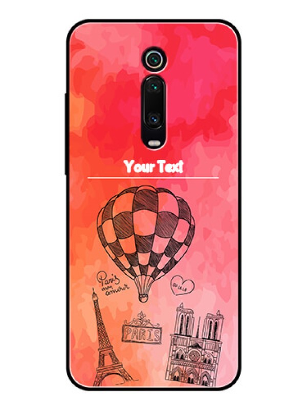 Custom Redmi K20 Pro Custom Glass Phone Case  - Paris Theme Design
