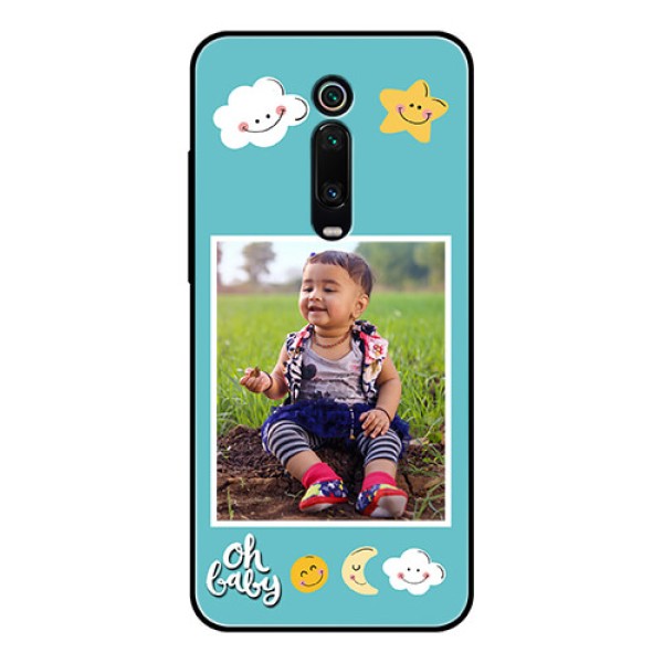 Redmi K20 Pro Personalized Glass Phone Case - Smiley Kids Stars Design Redmi K20 Pro Personalized Glass Phone Case - Smiley Kids Stars Design