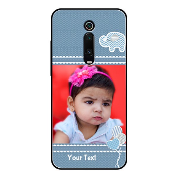 Redmi K20 Pro Photo Printing on Glass Case - with Kids Pattern Design Redmi K20 Pro Photo Printing on Glass Case - with Kids Pattern Design