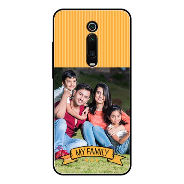 Redmi K20 Pro Custom Glass Phone Case  - My Family Design