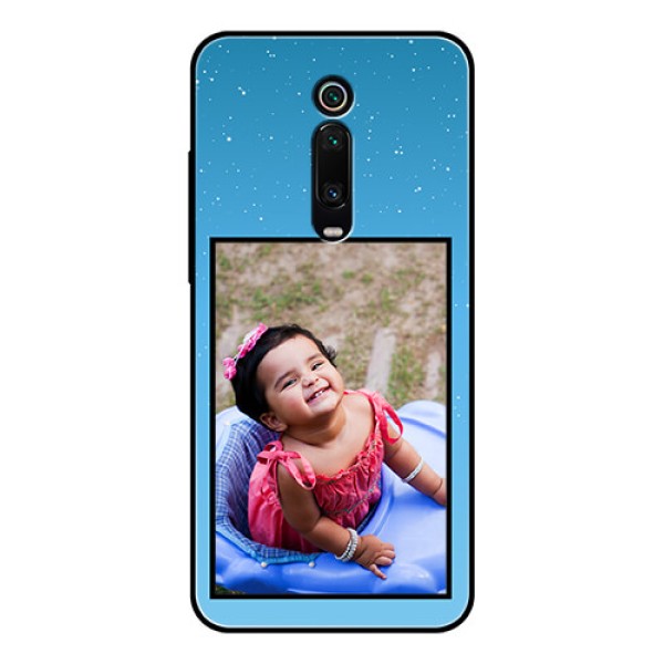 Redmi K20 Pro Custom Glass Mobile Case  - Wave Pattern Colorful Design