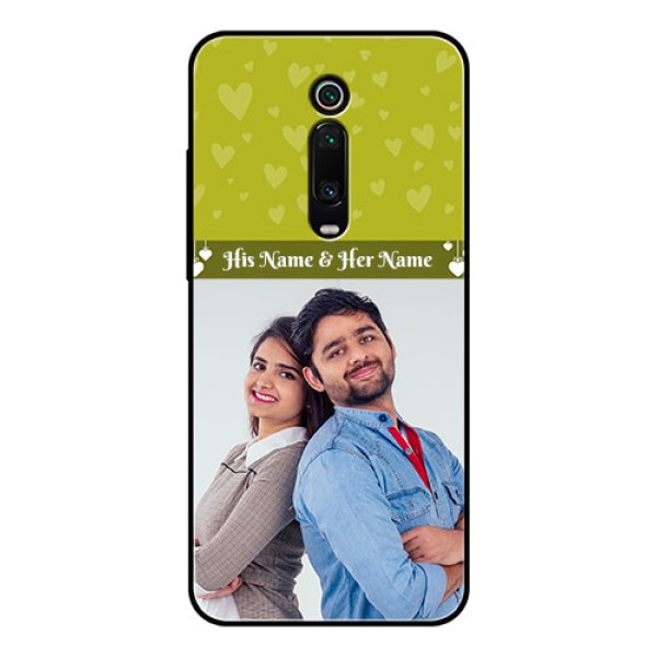 Redmi K20 Pro Custom Glass Phone Case  - You & Me Heart Design