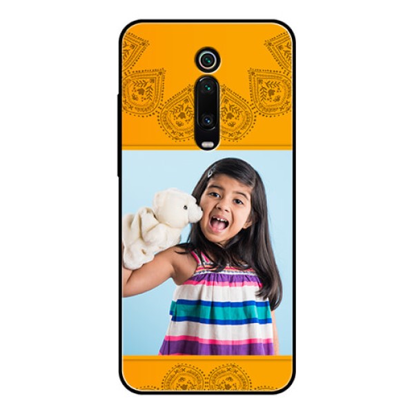 Redmi K20 Pro Personalized Glass Phone Case  - Photo Wedding Design 