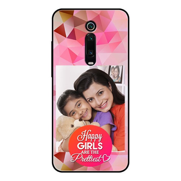 Redmi K20 Pro Photo Printing on Glass Case - Abstract Triangle Design Redmi K20 Pro Photo Printing on Glass Case - Abstract Triangle Design