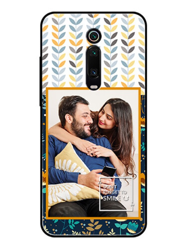 Custom Redmi K20 Pro Custom Glass Mobile Case  - Pattern Design