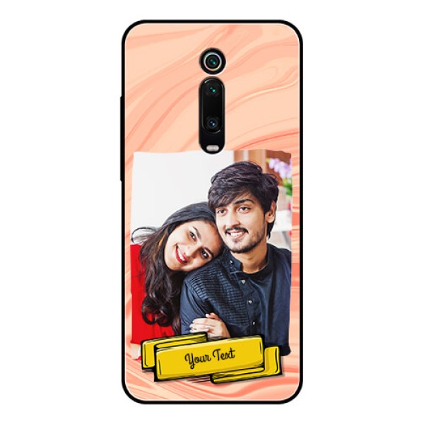 Redmi K20 Pro Personalized Glass Phone Case - Marble Texture Design Redmi K20 Pro Personalized Glass Phone Case - Marble Texture Design