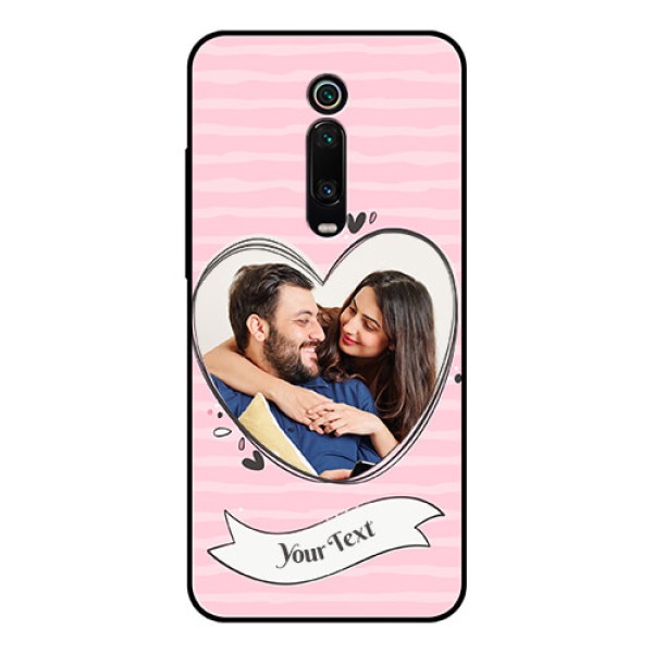 Redmi K20 Pro Custom Glass Phone Case  - Vintage Heart Design