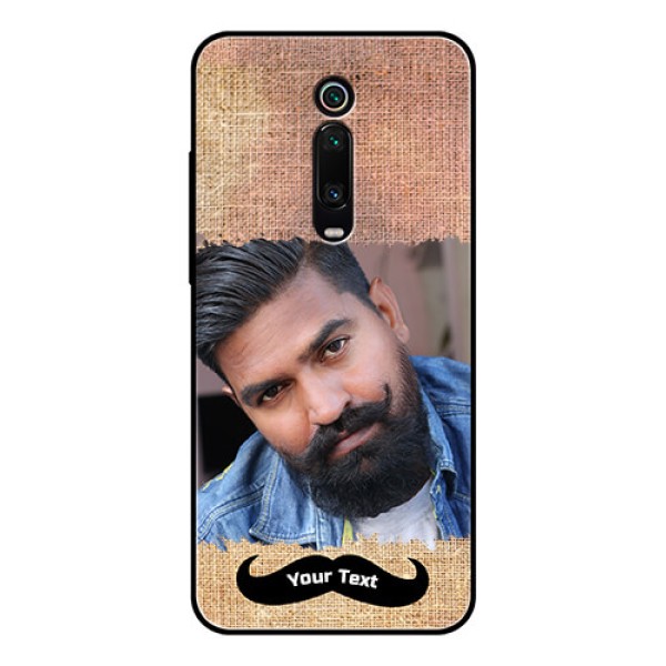 Redmi K20 Pro Personalized Glass Phone Case  - with Texture Design