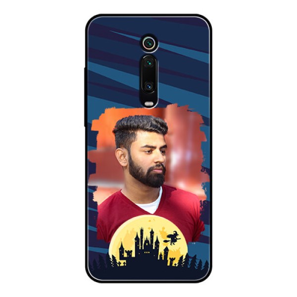 Redmi K20 Pro Photo Printing on Glass Case - Halloween Witch Design Redmi K20 Pro Photo Printing on Glass Case - Halloween Witch Design