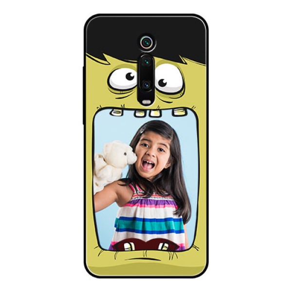 Redmi K20 Pro Personalized Glass Phone Case - Cartoon monster back case Design Redmi K20 Pro Personalized Glass Phone Case - Cartoon monster back case Design