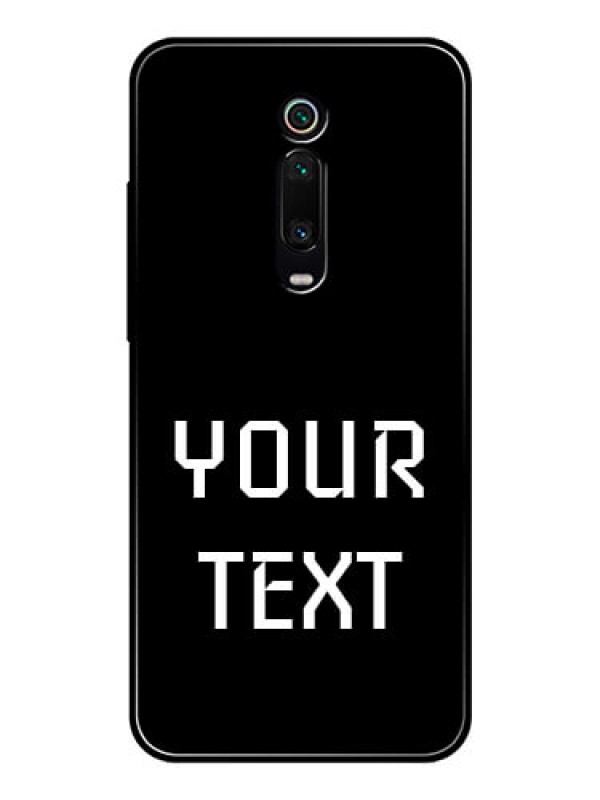 Custom Redmi K20 Pro Your Name on Glass Phone Case