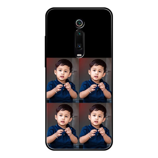Redmi K20 Pro 4 Image Holder on Glass Mobile Cover