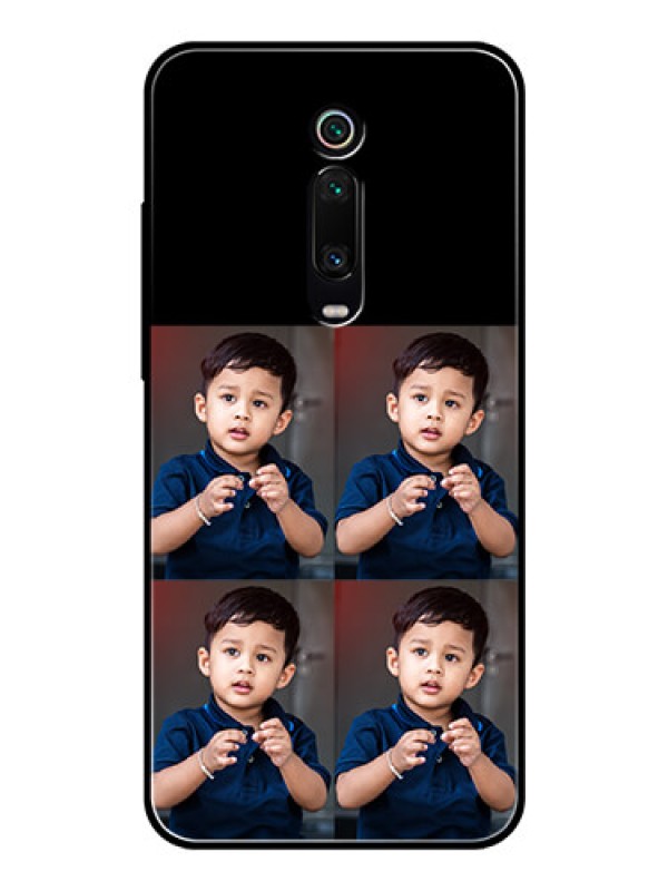 Custom Redmi K20 Pro 4 Image Holder on Glass Mobile Cover
