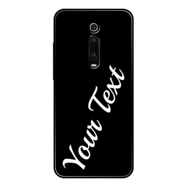 Redmi K20 Pro Custom Glass Mobile Cover with Your Name