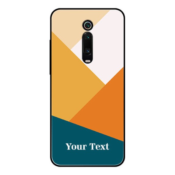 Xiaomi Redmi K20 Pro Personalized Glass Phone Case - Stacked Multi-colour Design Xiaomi Redmi K20 Pro Personalized Glass Phone Case - Stacked Multi-colour Design