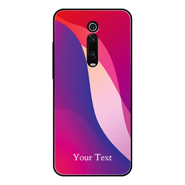 Xiaomi Redmi K20 Pro Personalized Glass Phone Case - Digital abstract Overlap Design Xiaomi Redmi K20 Pro Personalized Glass Phone Case - Digital abstract Overlap Design