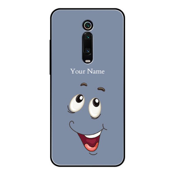 Xiaomi Redmi K20 Pro Photo Printing on Glass Case - Laughing Cartoon Face Design Xiaomi Redmi K20 Pro Photo Printing on Glass Case - Laughing Cartoon Face Design