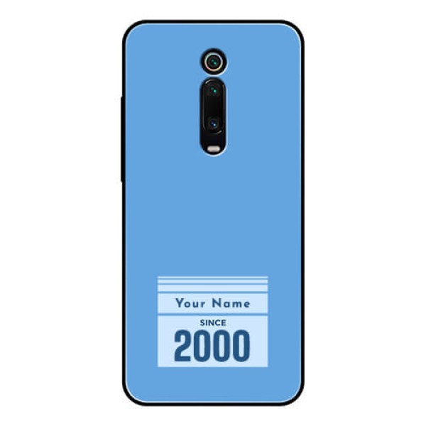 Xiaomi Redmi K20 Pro Custom Glass Mobile Case - Custom Year of birth Design