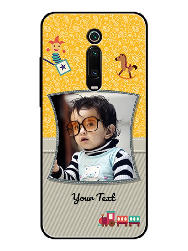 Custom Redmi K20 Personalized Glass Phone Case  - Baby Picture Upload Design