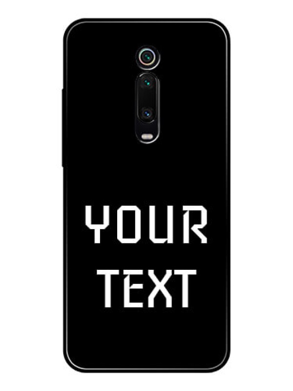 Custom Redmi K20 Your Name on Glass Phone Case